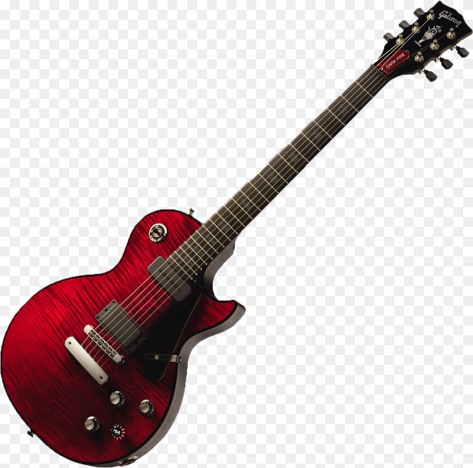 Red Guitar Gibson Les Paul Studio 2017 T Black Cherry Burst, Electric Guitar, Musical Instrument Free Png Download