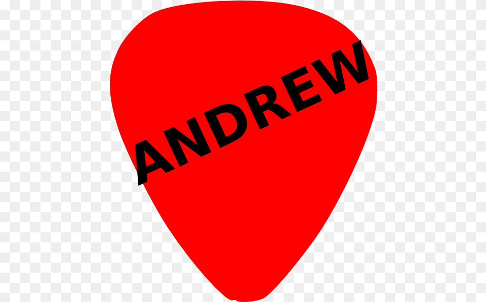 Red Guitar Pick Circle, Musical Instrument, Plectrum Free Png Download