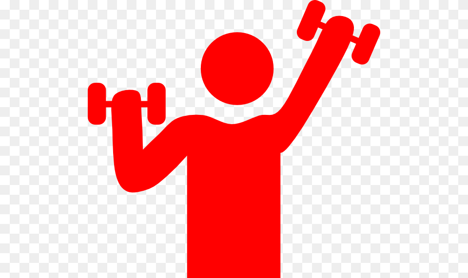 Red Gym Clip Art At Clker Fitness Clipart Black And White, Dynamite, Weapon, Logo Free Transparent Png