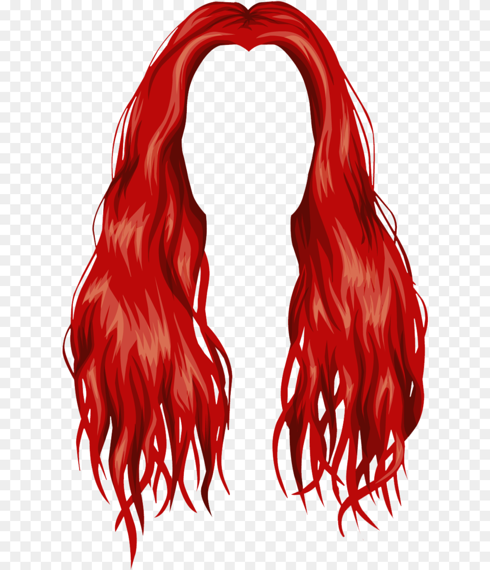 Red Hair 6 Red Wig, Adult, Female, Person, Woman Png Image