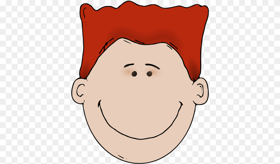 Red Hair Child Boy Clip Art Boys Head, Clothing, Hat, Baseball Cap, Cap Free Png Download