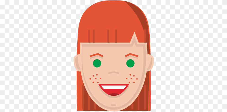 Red Hair Happy Freckles U0026 Svg Vector File Freckles Cartoon, Photography, Face, Head, Person Free Png Download