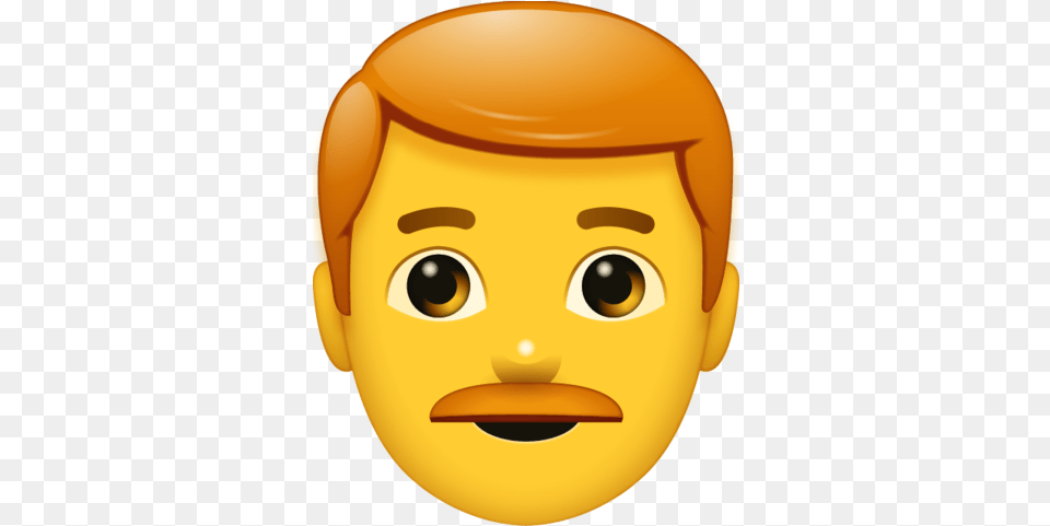 Red Hair Man Emoji Men Emoji, Face, Head, Person, Photography Free Transparent Png