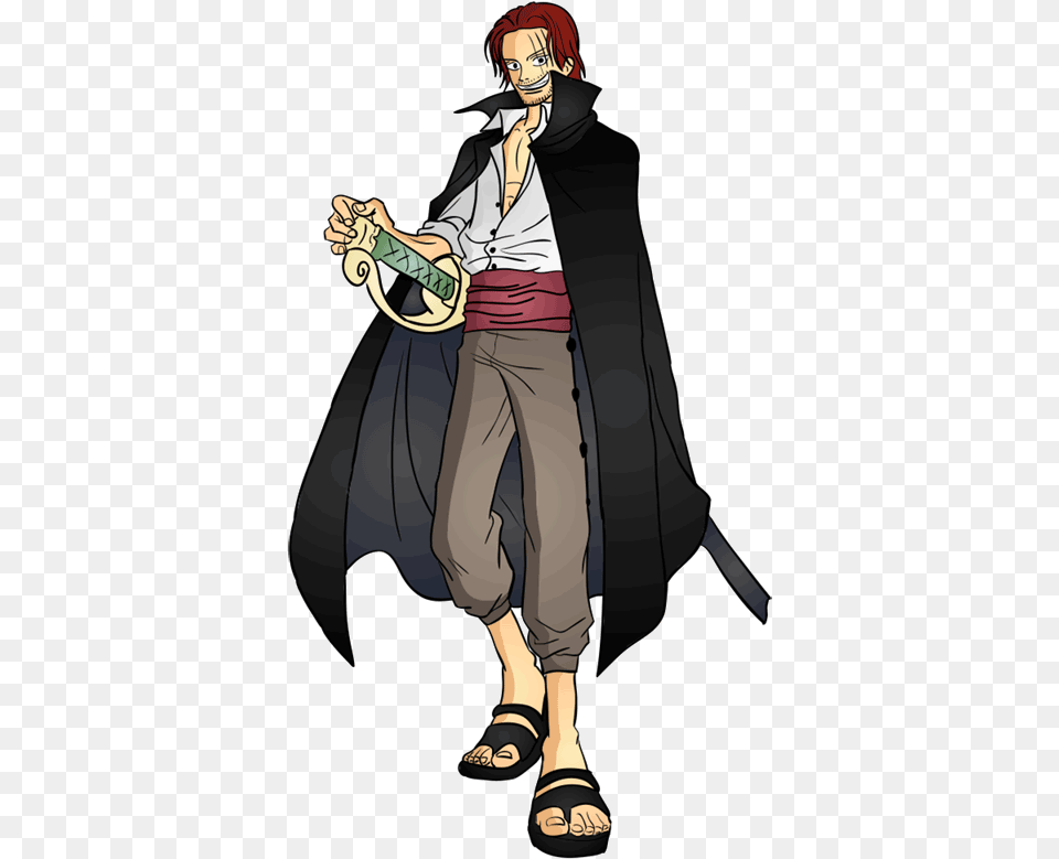 Red Haired Shanks, Publication, Book, Comics, Fashion Png