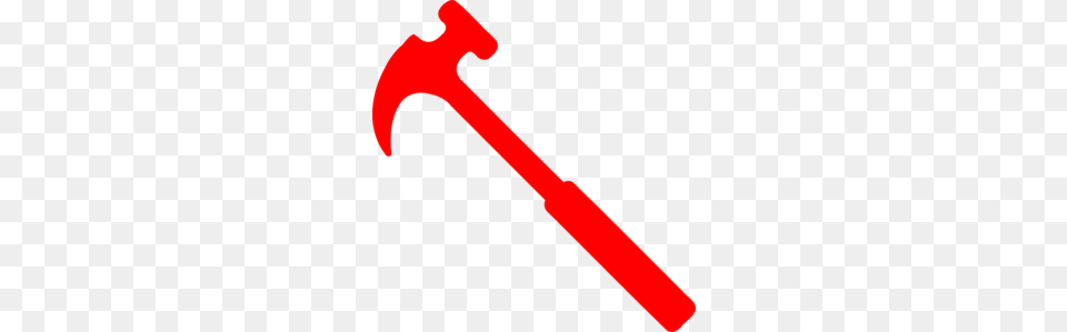 Red Hammer Clip Art, Device, Smoke Pipe, Tool Png