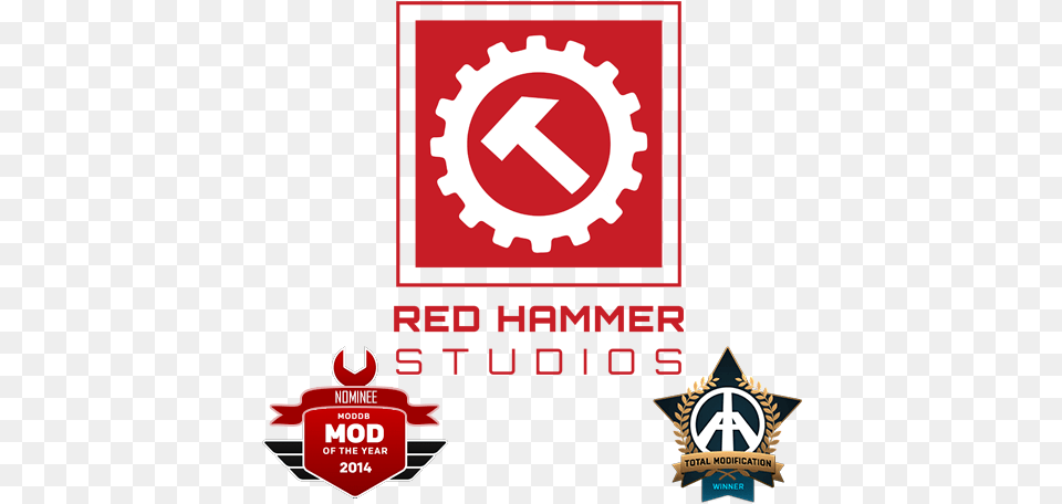 Red Hammer Studios Red Hammer Studios Logo, Advertisement, Poster, Emblem, Symbol Free Png
