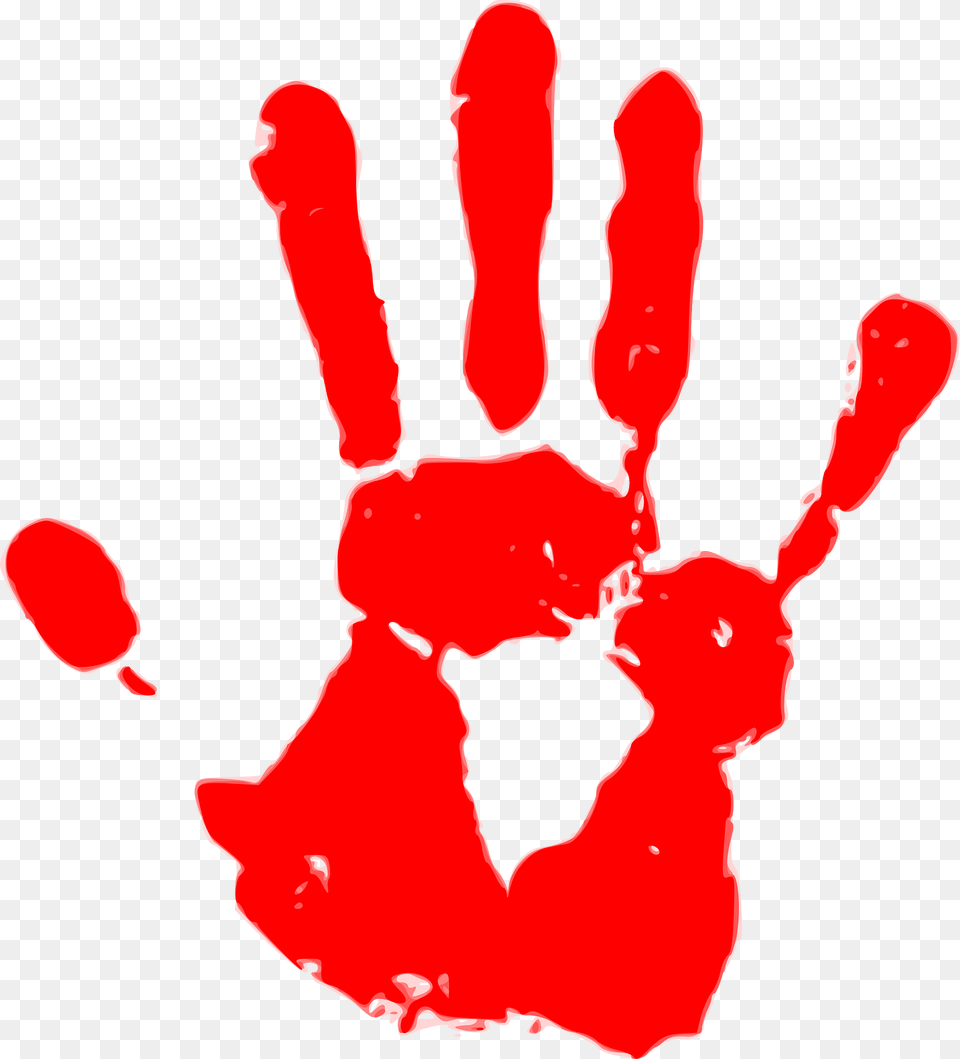 Red Hand Clipart, Baby, Person Free Png