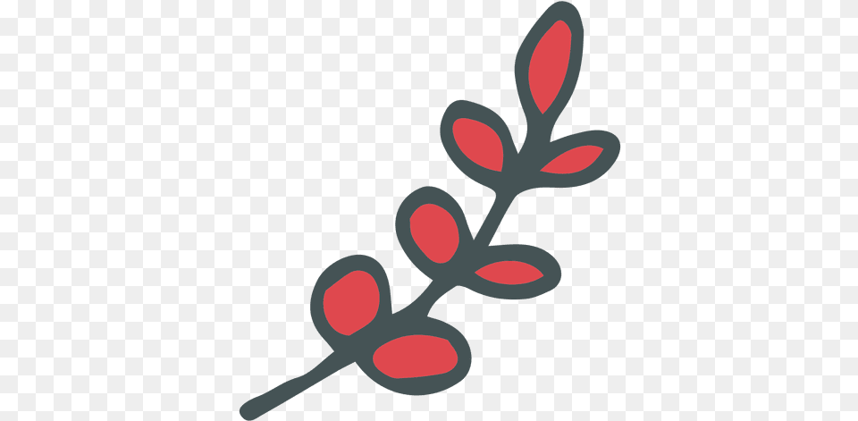 Red Hand Drawn Circle Picture Dibujo De Ramas, Flower, Plant, Accessories Free Transparent Png