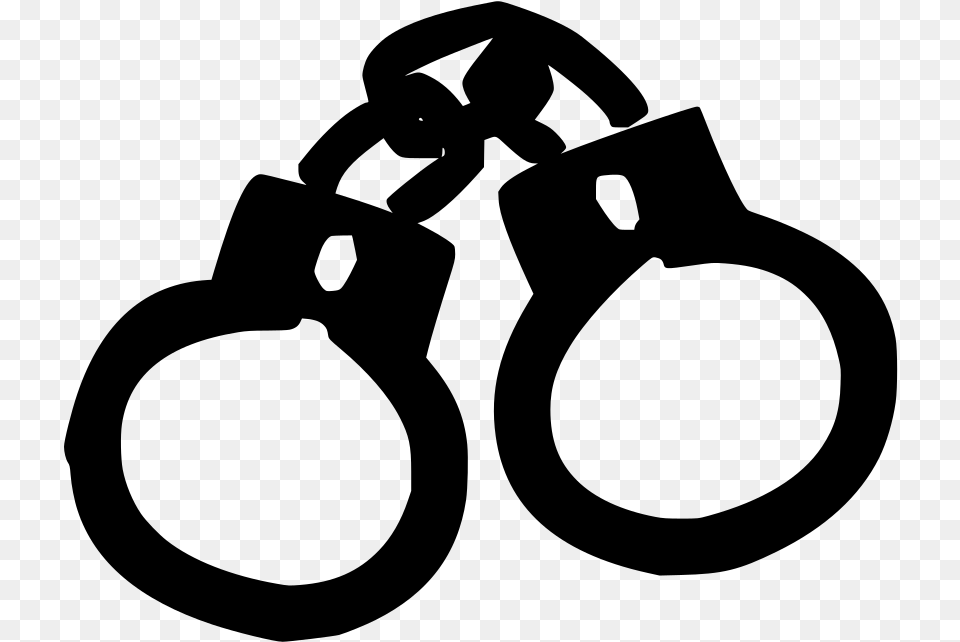 Red Handcuffs Aesthetic, Gray Png