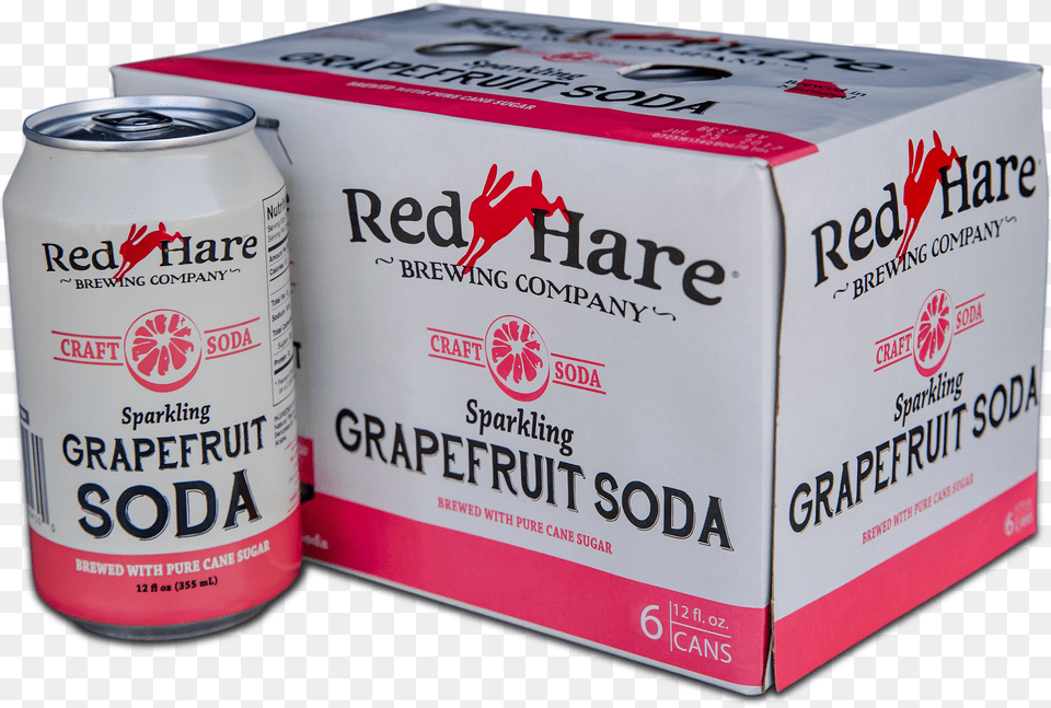 Red Hare Grapefruit Soda Soft Drink Free Png