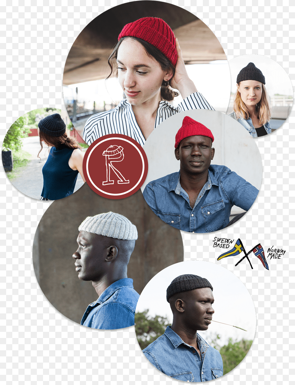 Red Hat Factory Beanies, Adult, Photography, Person, Woman Free Png