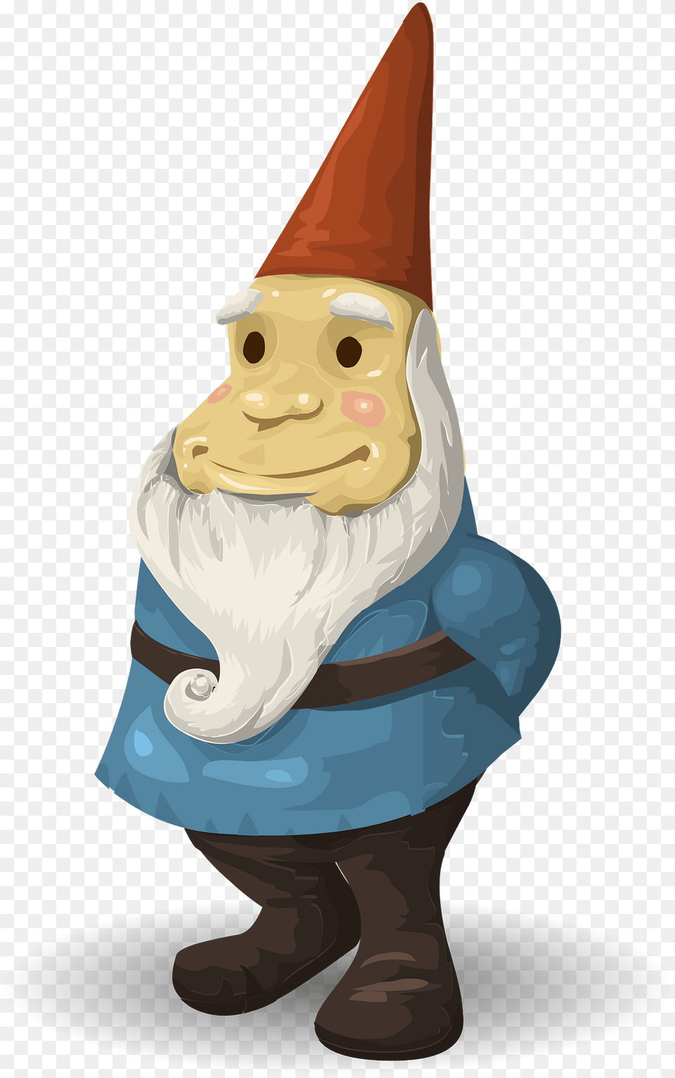 Red Hat Gnome Clipart, Clothing, Face, Head, Person Png Image