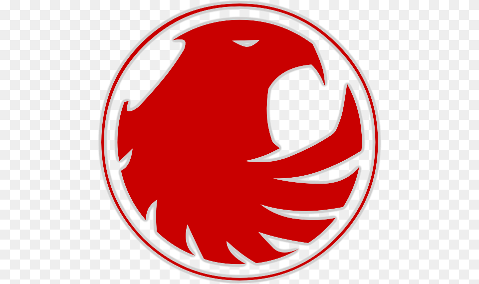 Red Hawk Logo Red Football Team Logo, Emblem, Symbol, Food, Ketchup Free Transparent Png