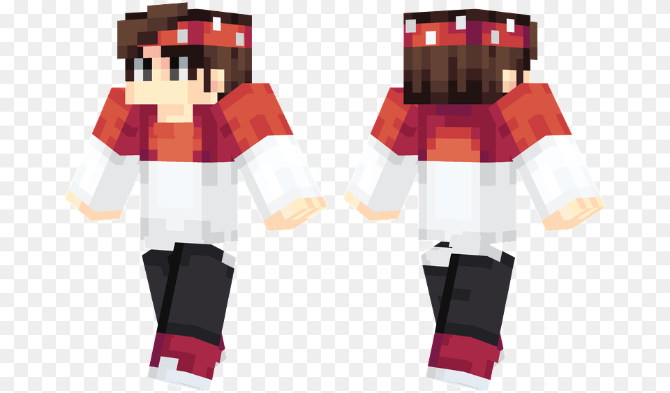 Red Head Boy Minecraft Skin, Person Png Image