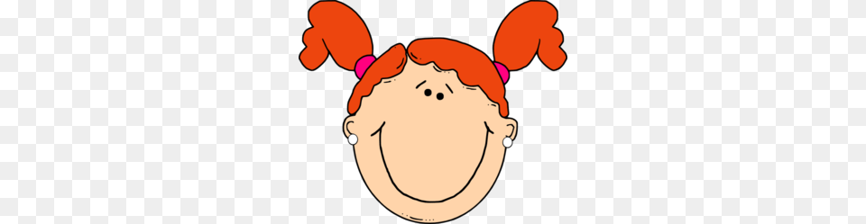 Red Head Clipart, Baby, Person, Face, Food Free Transparent Png