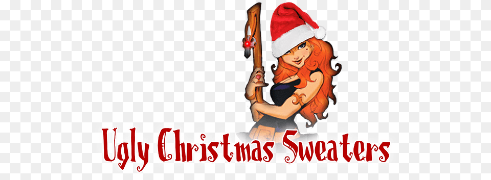 Red Headed Witches Cape Coral Costume Store Ugly Christmas, Person, People, Adult, Woman Free Png