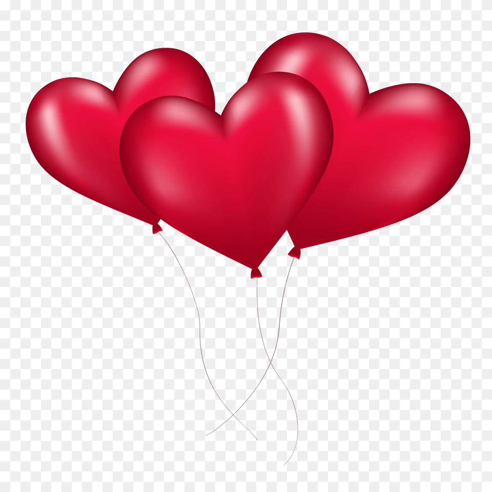 Red Heart Balloon Image Png