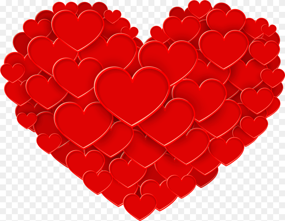 Red Heart Clip Art Free Png