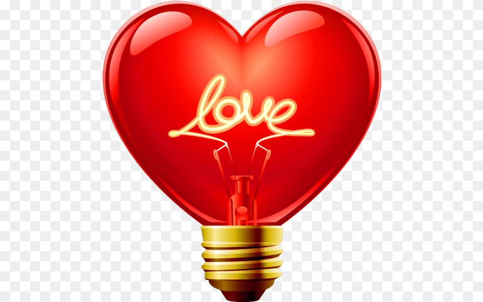 Red Heart Clipart Light Heart Light Bulb, Food, Ketchup Png