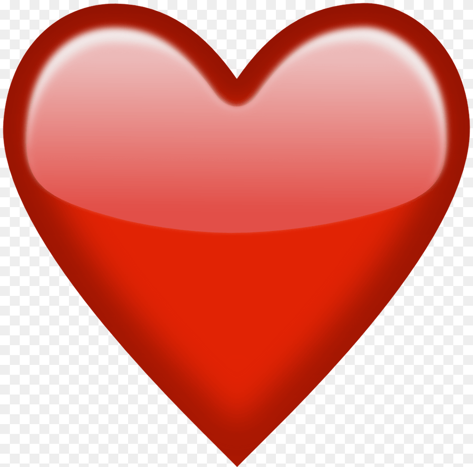 Red Heart Emoji, Balloon, Food, Ketchup Free Png