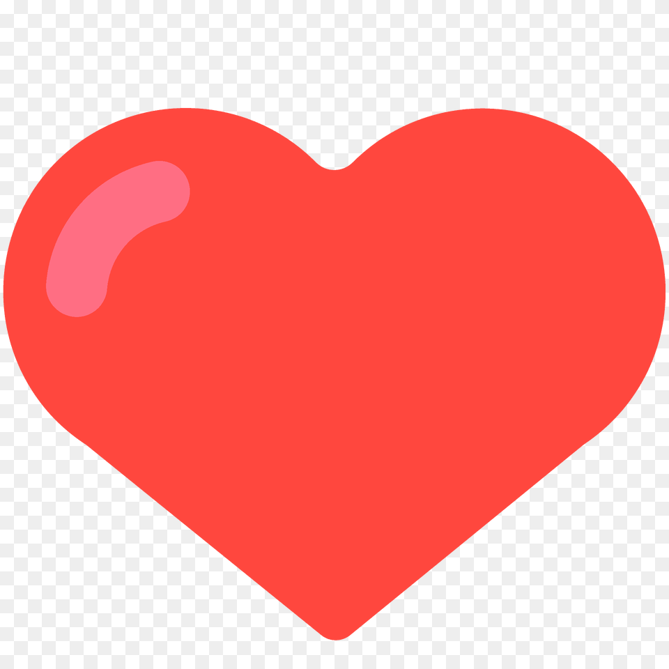 Red Heart Emoji Clipart Free Transparent Png