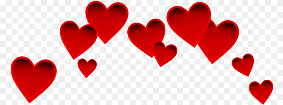 Red Heart Hearts Heartred Redheart Crown Emoji Heart Crown, Dynamite, Weapon, Symbol Free Transparent Png