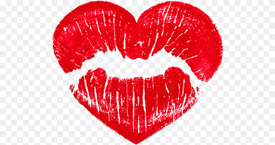 Red Heart Kiss Emoji, Body Part, Mouth, Person, Cosmetics Free Png Download