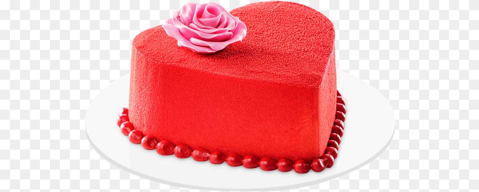 Red Heart Shape Cake Red Velvet Cake In Heart Shape, Birthday Cake, Cream, Dessert, Flower Png Image