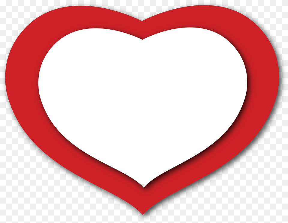 Red Heart Shape Clipart Transparent Red Heart Png