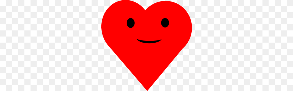 Red Heart Smile Clip Art Free Png Download