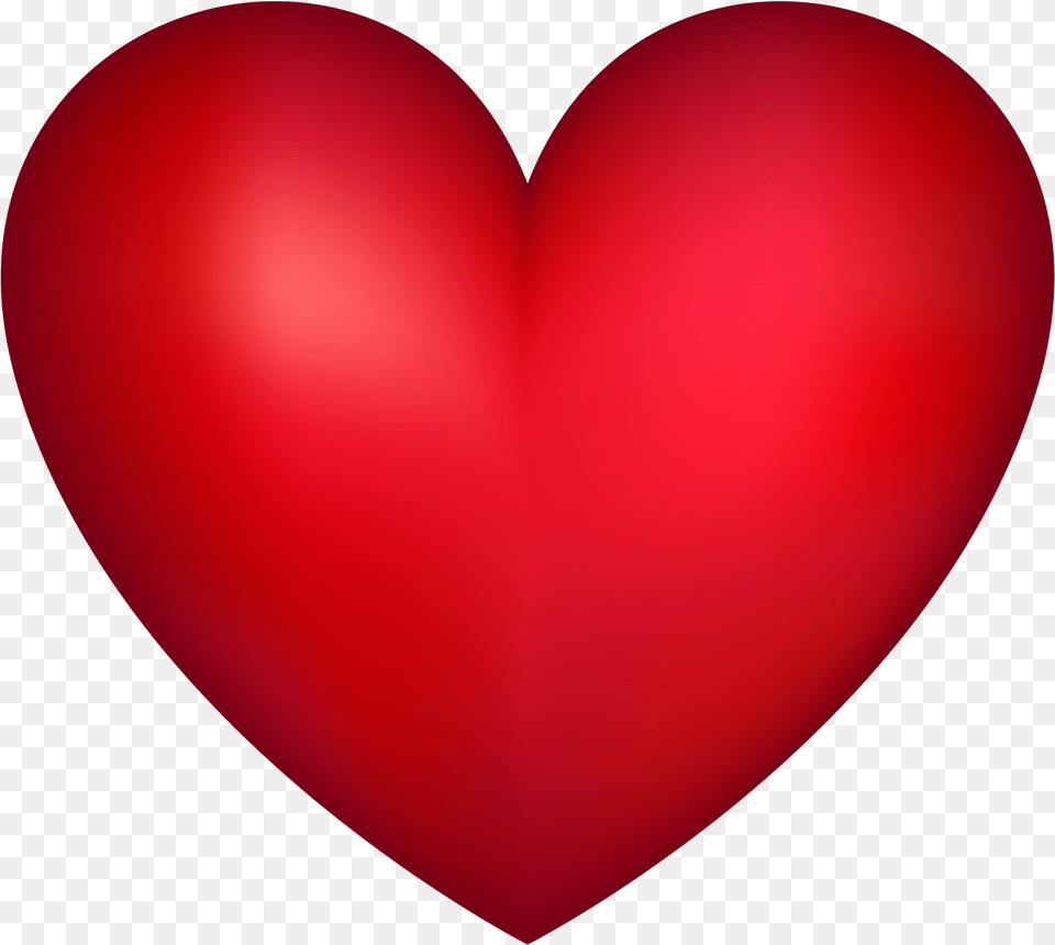 Red Heart Transparent 3d Heart Free Clipart, Astronomy, Moon, Nature, Night Png Image