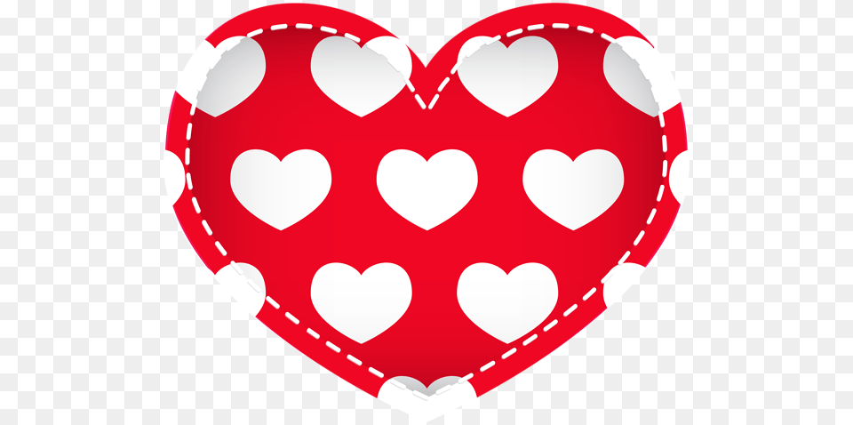 Red Heart With Hearts Clip Art, Food, Ketchup Png