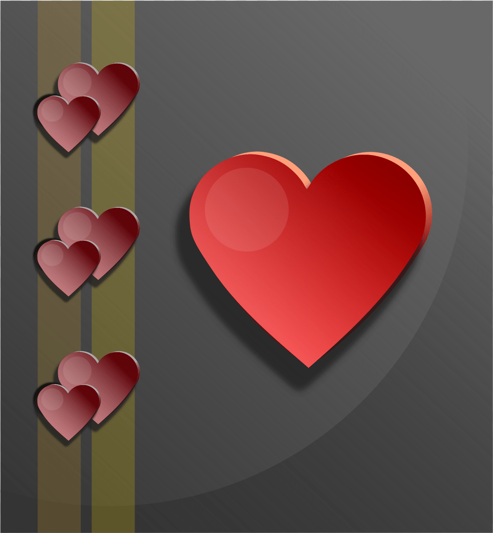 Red Hearts Clip Arts Heart, Symbol Png