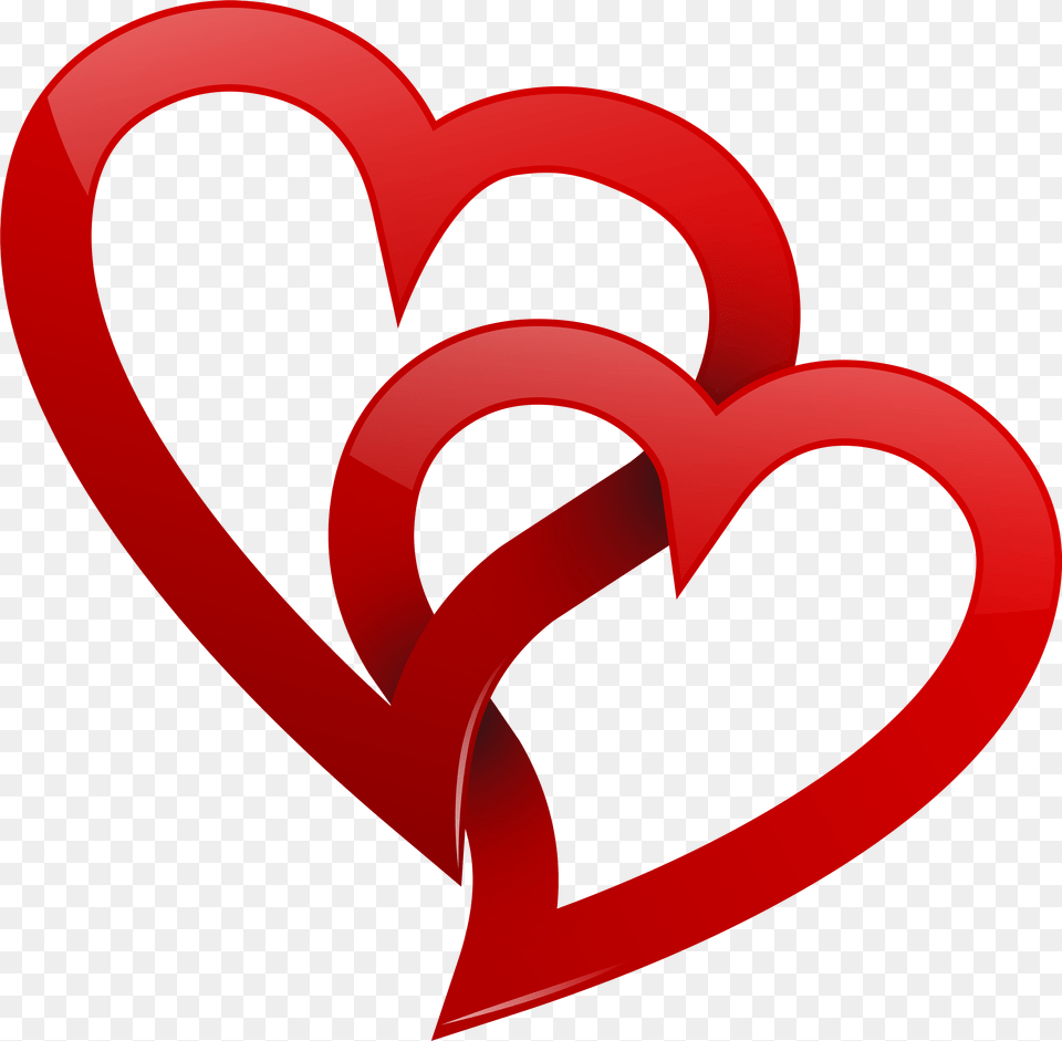 Red Hearts Clipart, Heart Free Png