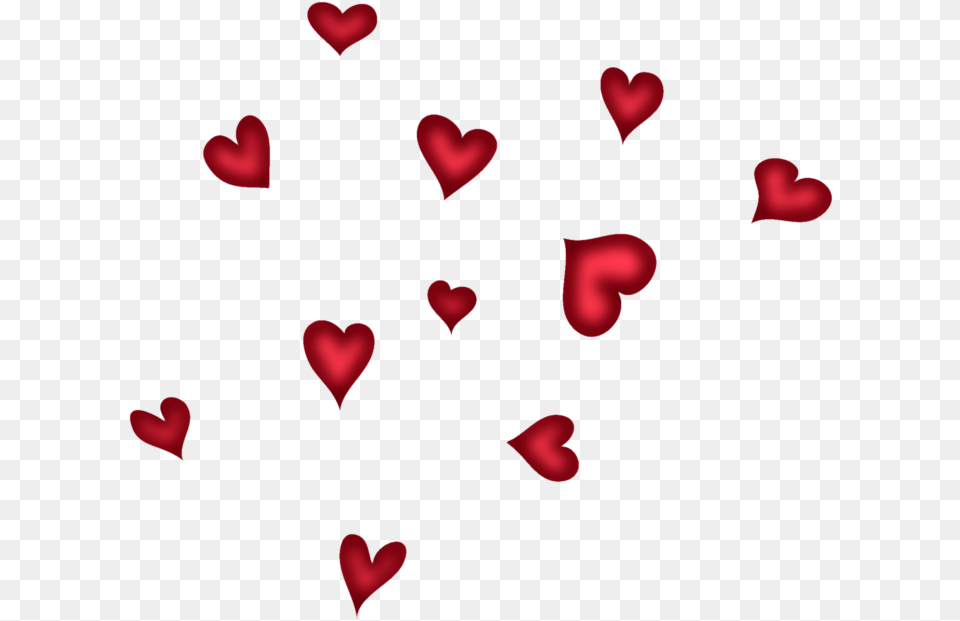 Red Hearts Picture Transparent Background Hearts Clipart, Flower, Heart, Petal, Plant Free Png Download