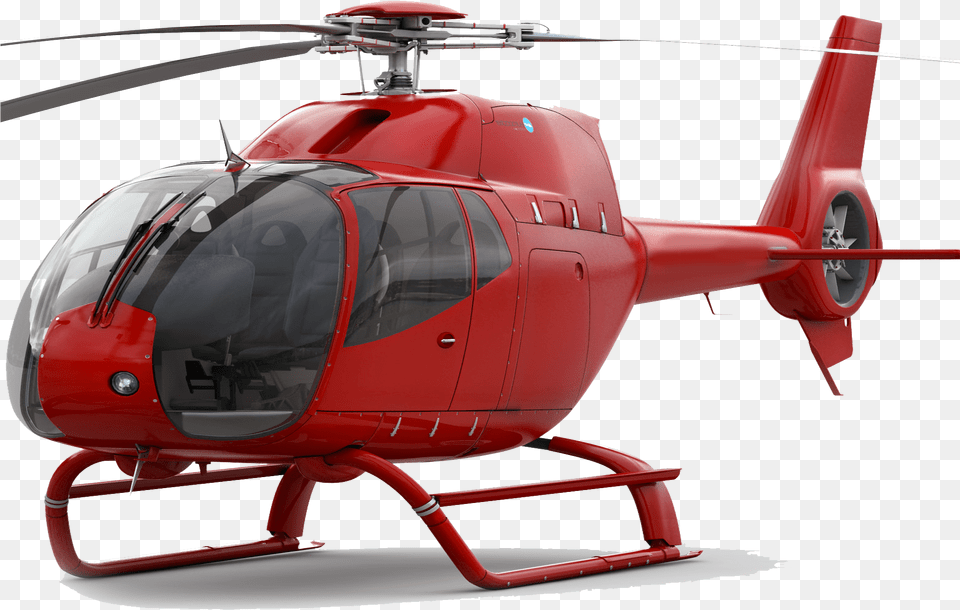 Red Helicopter Airbus Helicopters, Aircraft, Transportation, Vehicle Png Image