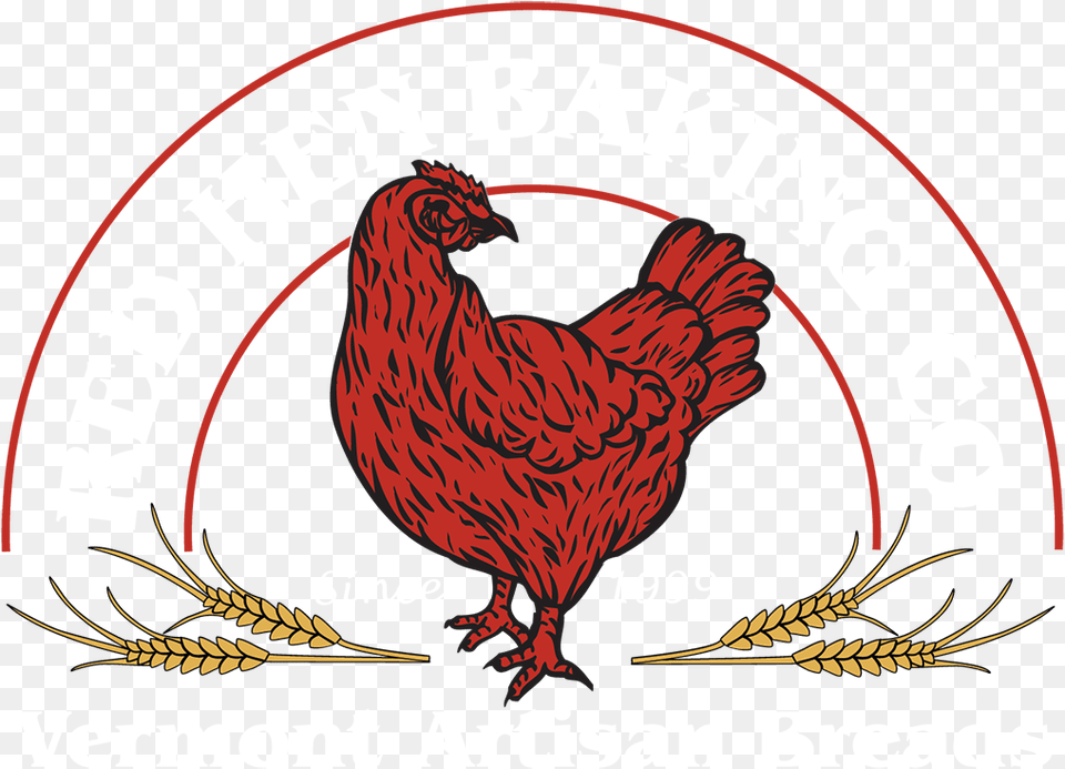 Red Hen Logo Download Red Hen Baking Co, Animal, Bird, Chicken, Fowl Free Transparent Png