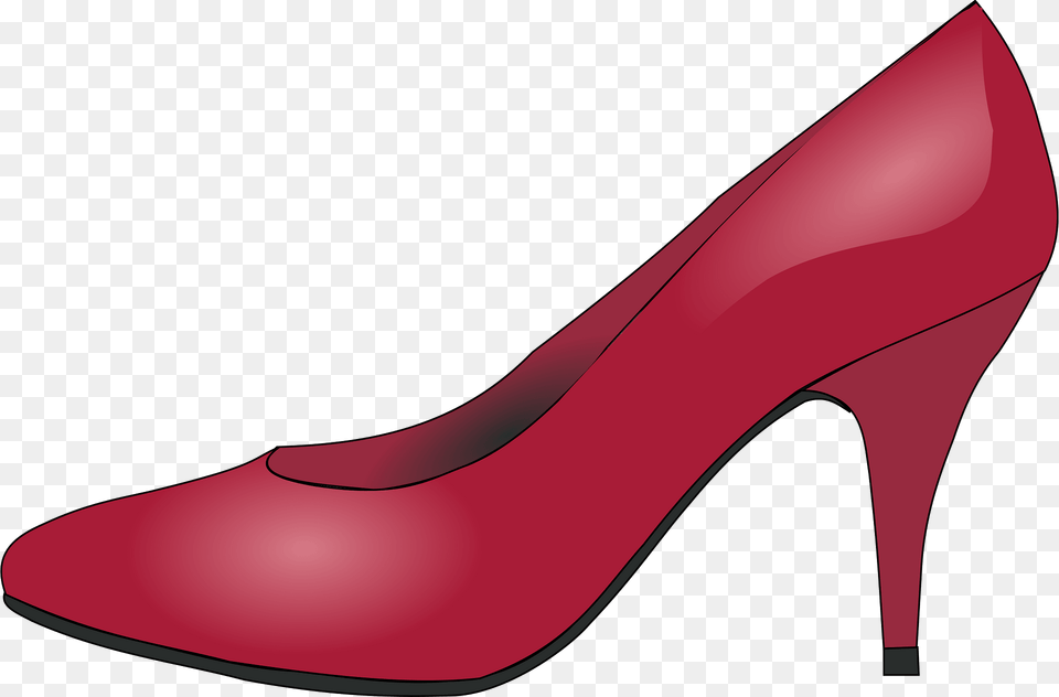 Red High Heeled Shoe Clipart, Clothing, Footwear, High Heel, Smoke Pipe Free Transparent Png