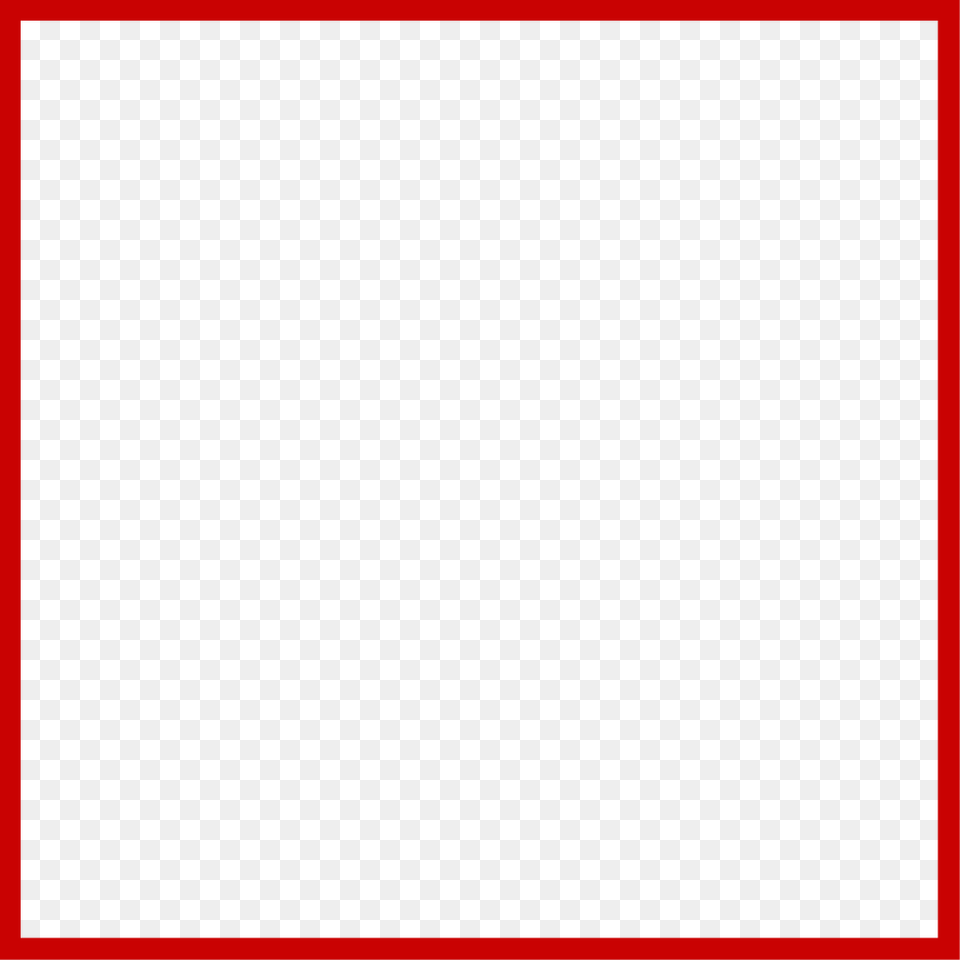Red Hollow Square, Maroon Png Image