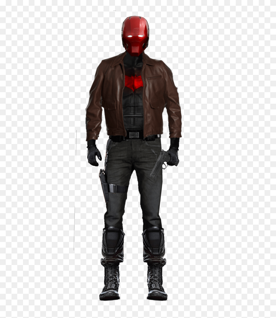 Red Hood, Jacket, Clothing, Coat, Helmet Png Image