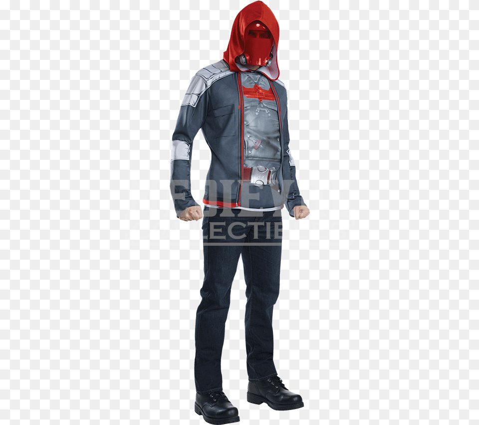 Red Hood, Clothing, Coat, Jacket, Adult Free Png