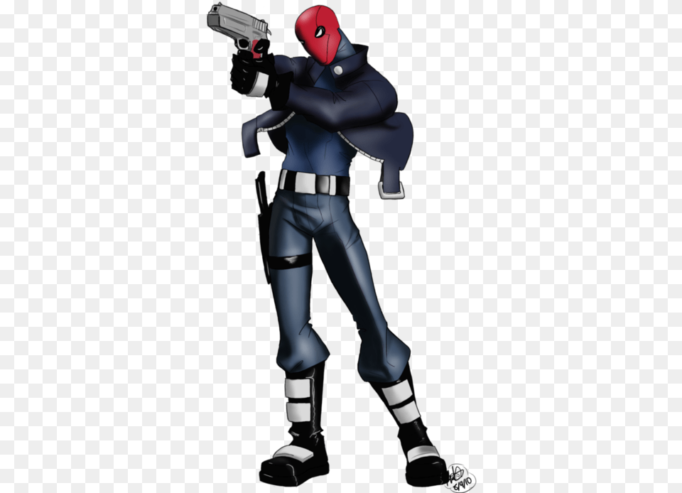 Red Hood Dc, Clothing, Costume, Person, People Png Image