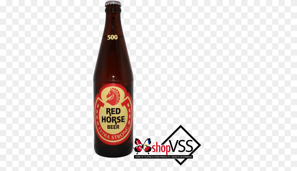 Red Horse Red Horse Beer, Alcohol, Beer Bottle, Beverage, Bottle Free Png