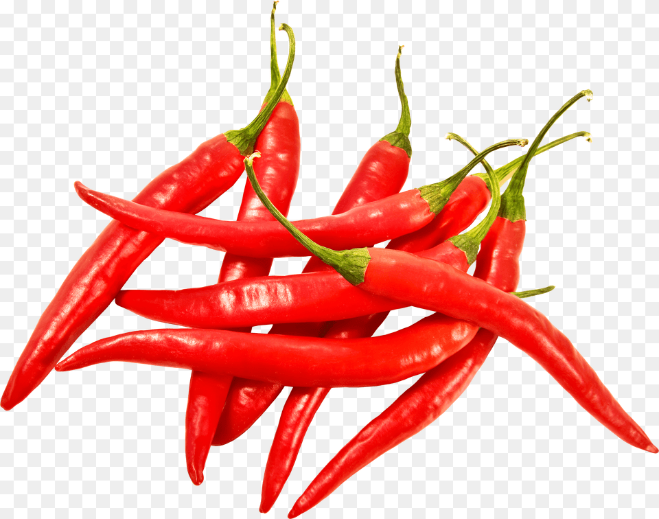 Red Hot Chili Peppers Vegetable, Food, Produce, Pepper, Plant Png Image