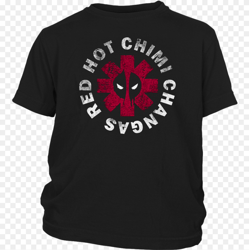 Red Hot Chimi Changas Red Hot Chili Peppers Deadpool Red Hot Chimichangas Deadpool, Clothing, T-shirt, Shirt Free Png Download