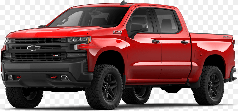 Red Hot G7c Front Lt Trail Boss View 2019 Chevrolet 2019 Chevrolet Silverado Colors, Pickup Truck, Transportation, Truck, Vehicle Free Transparent Png