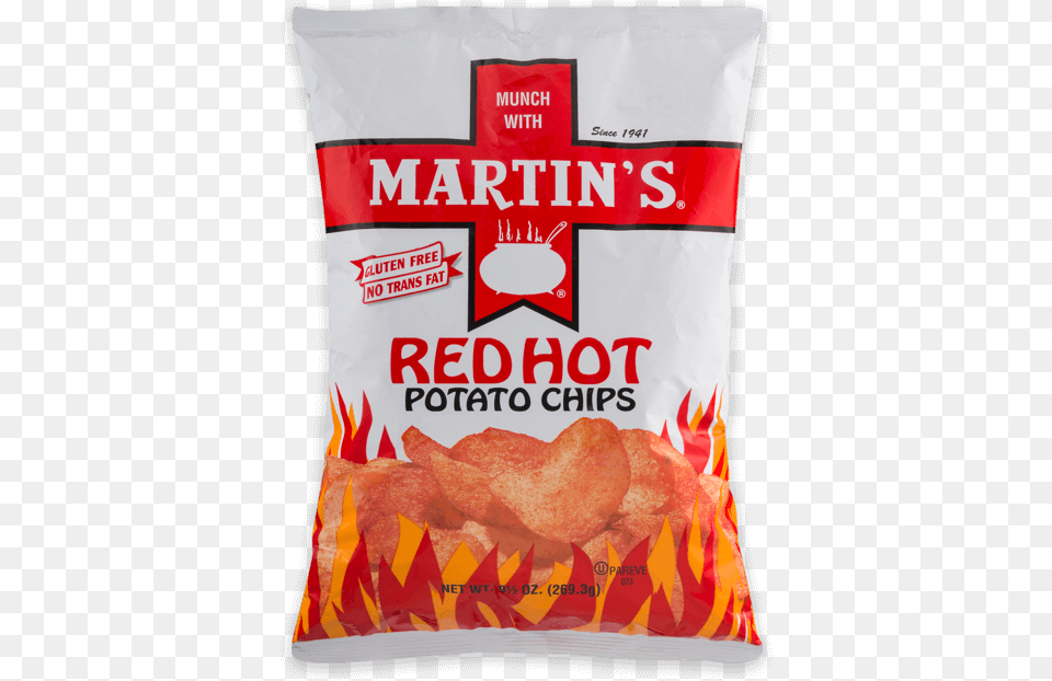 Red Hot Potato Chips Martin39s Red Hot Potato Chips 95 Oz Bag, Food, Birthday Cake, Cake, Cream Png
