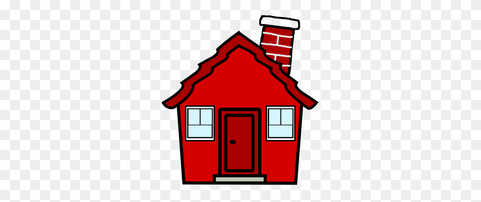 Red House Cliparts, Architecture, Rural, Outdoors, Nature Png Image