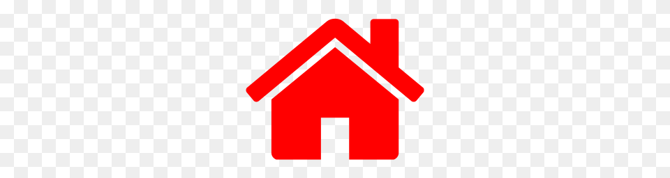 Red House Icon, Logo, Maroon Free Png Download