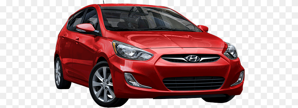 Red Hyundai Pic 2013 Hyundai Accent Grey, Car, Vehicle, Transportation, Sedan Free Png Download